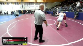 215 lbs Quarterfinal - Thomas Nelson, Bagdad HS vs Gilbert Bunny, Shiprock