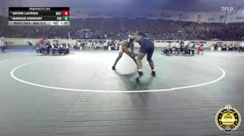 B6A-215 lbs 3rd Place Match - Markus Stewart, Putnam City West vs Devon Lacroix, Westmoore