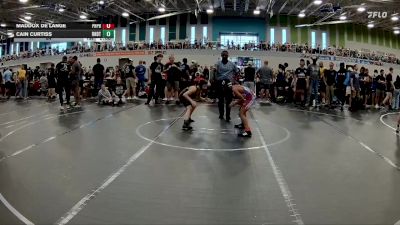 84 lbs Round 4 (10 Team) - Cain Curtiss, Roundtree WA vs Maddox De Lange, Panhandle Pitbulls