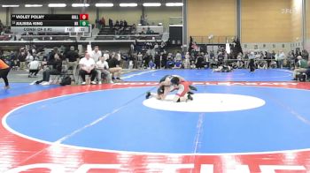 132 lbs Consi Of 8 #2 - Violet Polny, Holliston vs Julissa King, North Kingstown