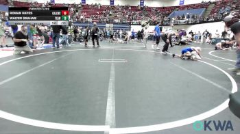 43 lbs Round Of 32 - Roman Hayes, Carl Albert vs Walter Graham, Team Worx Wrestling Club