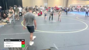 57 lbs Semifinal - Jayden Kai Villamil, SoCal Grappling Club vs Lincoln Brower, Deep Roots