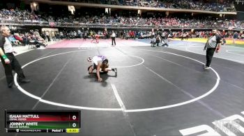 5A 150 lbs Cons. Round 1 - Johnny White, Dallas Samuell vs Isaiah Mattull, Comal Pieper