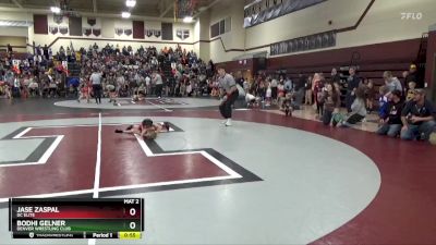 SPW-8 lbs Quarterfinal - Jase Zaspal, DC ELITE vs Bodhi Gelner, Denver Wrestling Club