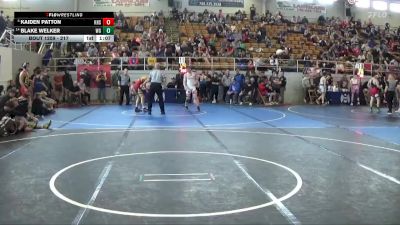217 lbs Cons. Round 4 - Kaiden Patton, Kings High School vs Blake Welker, West Geauga