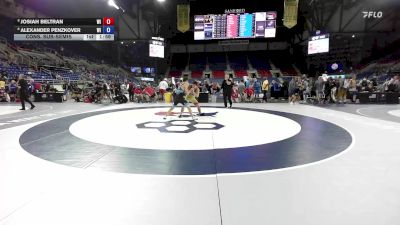 144 lbs Cons. Sub-semis - Josiah Beltran, WI vs Alexander Penzkover, WI