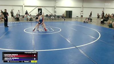 106 lbs Placement Matches (8 Team) - Easton Pierce, Oklahoma Red vs Zephyr Kimball, Connecticut
