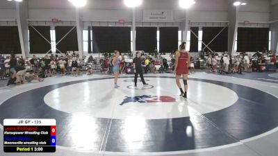 125 lbs Quarters - Laura Rodriguez, Horsepower Wrestling Club vs Kaydie Epley, Mooresville Wrestling Club