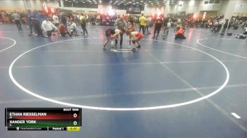 152 lbs Cons. Round 3 - Ethan Riesselman, IA vs Xander York, IL