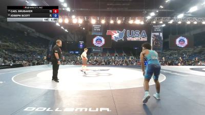 138 lbs Cons. Sub-rd Of 32 - Cael Brubaker, Texas vs Joseph Scott, Florida