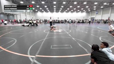 85 lbs Rr Rnd 2 - Hudson Adams, Peer Pressure Elite - EL vs Jaxon Perruso, CTWHALE Beluga - EL