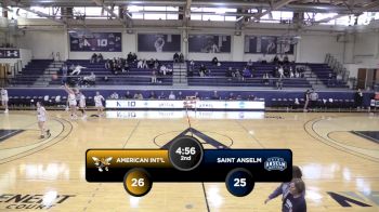 Replay: AIC vs St. Anselm | Jan 25 @ 1 PM