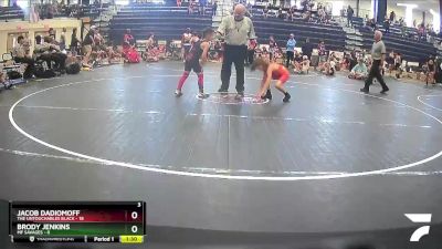 60 lbs Round 5 (6 Team) - Jacob Dadiomoff, The Untouchables Black vs BRODY JENKINS, MF Savages