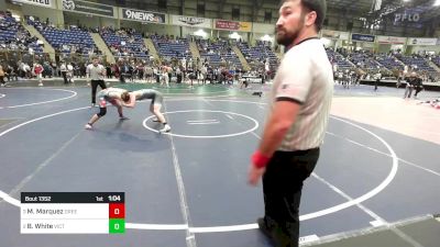 145 lbs Semifinal - Mathias Marquez, Greeley United vs Brennen White, Victory