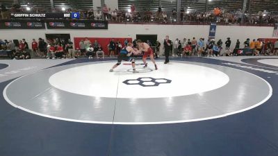 92 kg Champ. Rd Of 32 - Nick Nosler, Southern Illinois Regional Training Center vs Griffin Schultz, Norse RTC