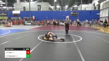 50 lbs Semifinal - Damian Diaz, No Nonsense vs Grady Glowacki, Ringers