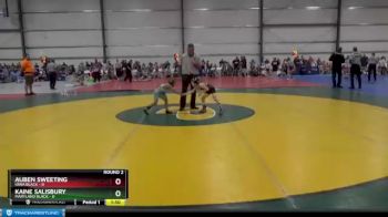 48 lbs Round 2 - Auben Sweeting, Iowa Black vs Kaine Salisbury, Maryland BLACK