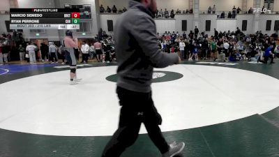 215 lbs Consi Of 16 #1 - Marcio Semedo, Brockton vs Ryan Perrone, Cohasset