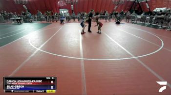 84 lbs Quarterfinal - Damon Johannes-Kasuboski, Team Nazar Training Center vs Silas Gibson, BYA Wrestling