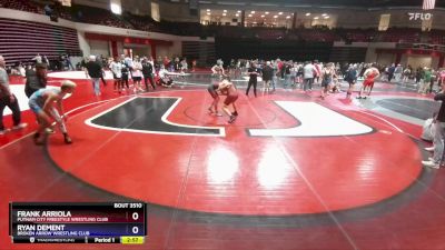 144 lbs Champ. Round 1 - Frank Arriola, Putnam City Freestyle Wrestling Club vs Ryan Dement, Broken Arrow Wrestling Club