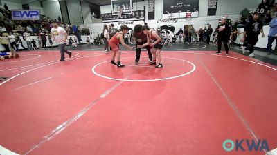 98-108 lbs Rr Rnd 1 - Gunner Tyre, Wagoner Takedown Club vs Knox Maynard, Claremore Wrestling Club