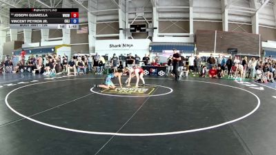 126 lbs Champ. Round 3 - Joseph Guanella, Windsor High School Wrestling vs Vincent Peyron Jr., California