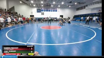 120 lbs Semifinal - Darren Provost, Campbell County vs Cody Dunham, Sheridan