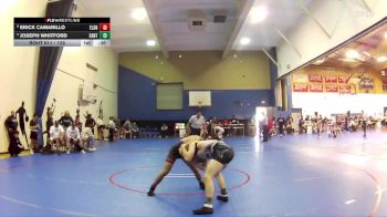 126 lbs 5th Place Match - Joseph Whitford, Santiago (Corona) vs Erick Camarillo, Elsinore