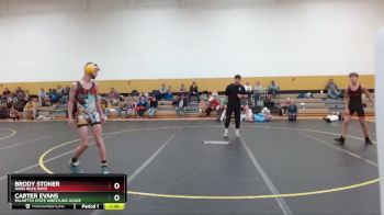 115 lbs Round 3 - Brody Stoner, Hard Rock Rams vs Carter Evans, Palmetto State Wrestling Acade