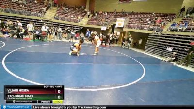 Quarterfinal - Zachariah Maea, LV Bear Wrestling Club vs Viliami Hosea, JWC