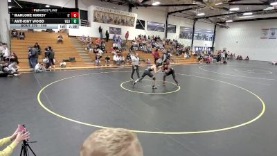 149 lbs Semifinal - Anthony Wood, West Liberty vs Marlone Kirksy, Indiana Tech