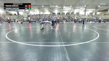 75 lbs Cons. Round 2 - Andrew Sanford, Williamson Co Wrestling Club vs Tristan Simpson, Big Red Wrestling Club