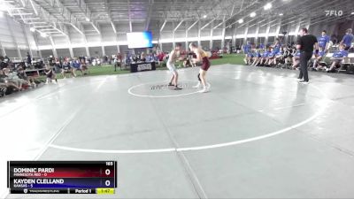 165 lbs 2nd Wrestleback (8 Team) - Dominic Pardi, Minnesota Red vs Kayden Clelland, Kansas