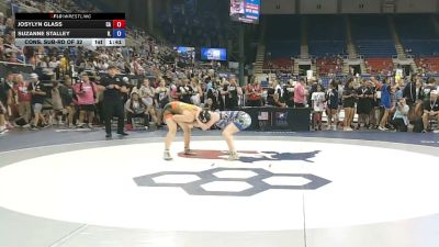 155 lbs Cons. Sub-rd Of 32 - Josylyn Glass, California vs Suzanne Stalley, Illinois
