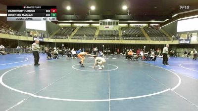 Consolation - DeAnthony Harden, Bridgeton vs Jonathan Maslan, Highland