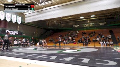 149 lbs Connor Saylor, Cleveland State vs Cale Roggie, George Mason