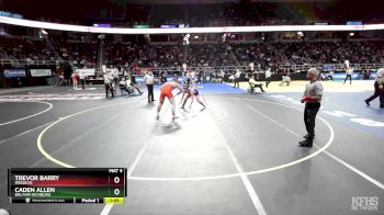 II-215 lbs Quarterfinal - Caden Allen, Bolivar-Richburg vs Trevor Barry, Iroquois