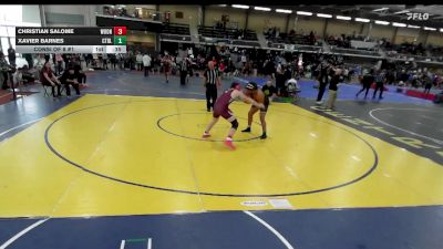 215 lbs Consi Of 8 #1 - Christian Salome, Woonsocket vs Xavier Barnes, Central