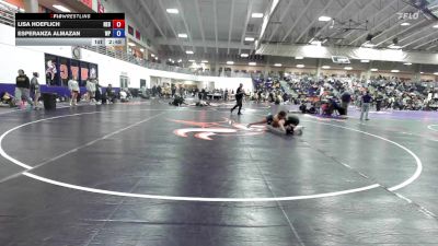 138 lbs Cons. Round 3 - Esperanza Almazan, William Penn vs Lisa Hoeflich, Hastings