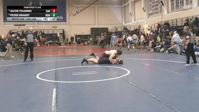 285 lbs Semifinal - Jacob Palermo, East Lyme/Norwich Tech vs Peter Brandt, New Canaan