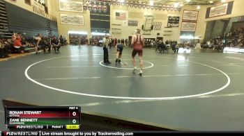 165 lbs Champ. Round 1 - Ronan Stewart, Kittitas vs Zane Bennett, Ellensburg
