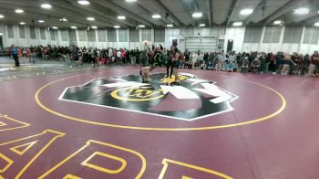 140 lbs Champ. Round 2 - Ashley Witzke, Woodland Park vs Itzel Yanez, Cleveland