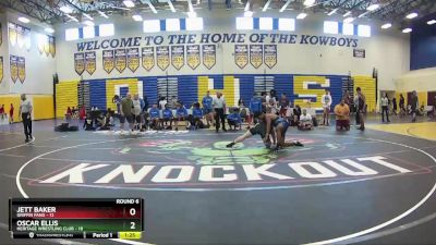 182 lbs Round 6 (8 Team) - Jett Baker, Griffin Fang vs Oscar Ellis, Heritage Wrestling Club