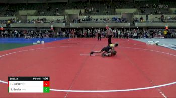 90 lbs Semifinal - Isaac Weber, Ringers vs Bryson Busler, Askren Wrestling Academy