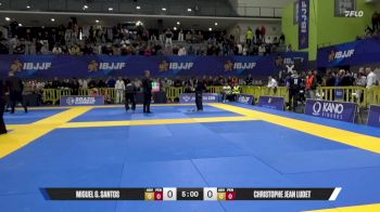 Christophe Jean Ludet vs Miguel G. Santos 2025 European Jiu-Jitsu IBJJF Championship