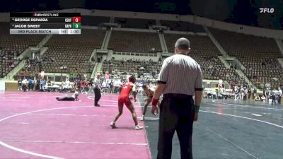 7A 144 lbs 3rd Place Match - Jacob Sweet, Daphne vs George Esparza, Central