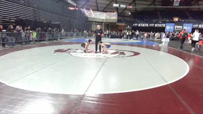 83 lbs Champ. Round 1 - Dominick Sanchez, Forks Wrestling Club vs Lucas Hofeling, Gig Harbor Grizzlies Wrestling Club