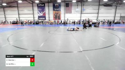 100 lbs Consi Of 32 #2 - Zamian Garcia, RI vs Oliver Griffin, AL