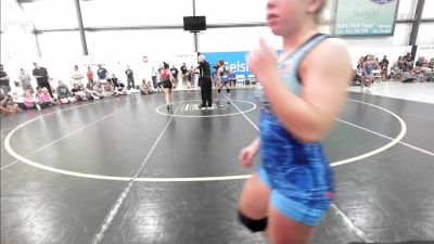 46 kg 3rd Place - Mackenzie Gipson-McDonald, Charlie's Angels-Black vs Madison Nieuwenhuis, Michigan Rev Girls Blue