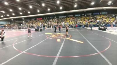 90-95 lbs Round 1 - Parker Mowrey, Tiger Tough vs Kinley Leintz, Team Champs